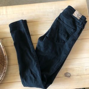 AF High waisted distressed skinny jeans